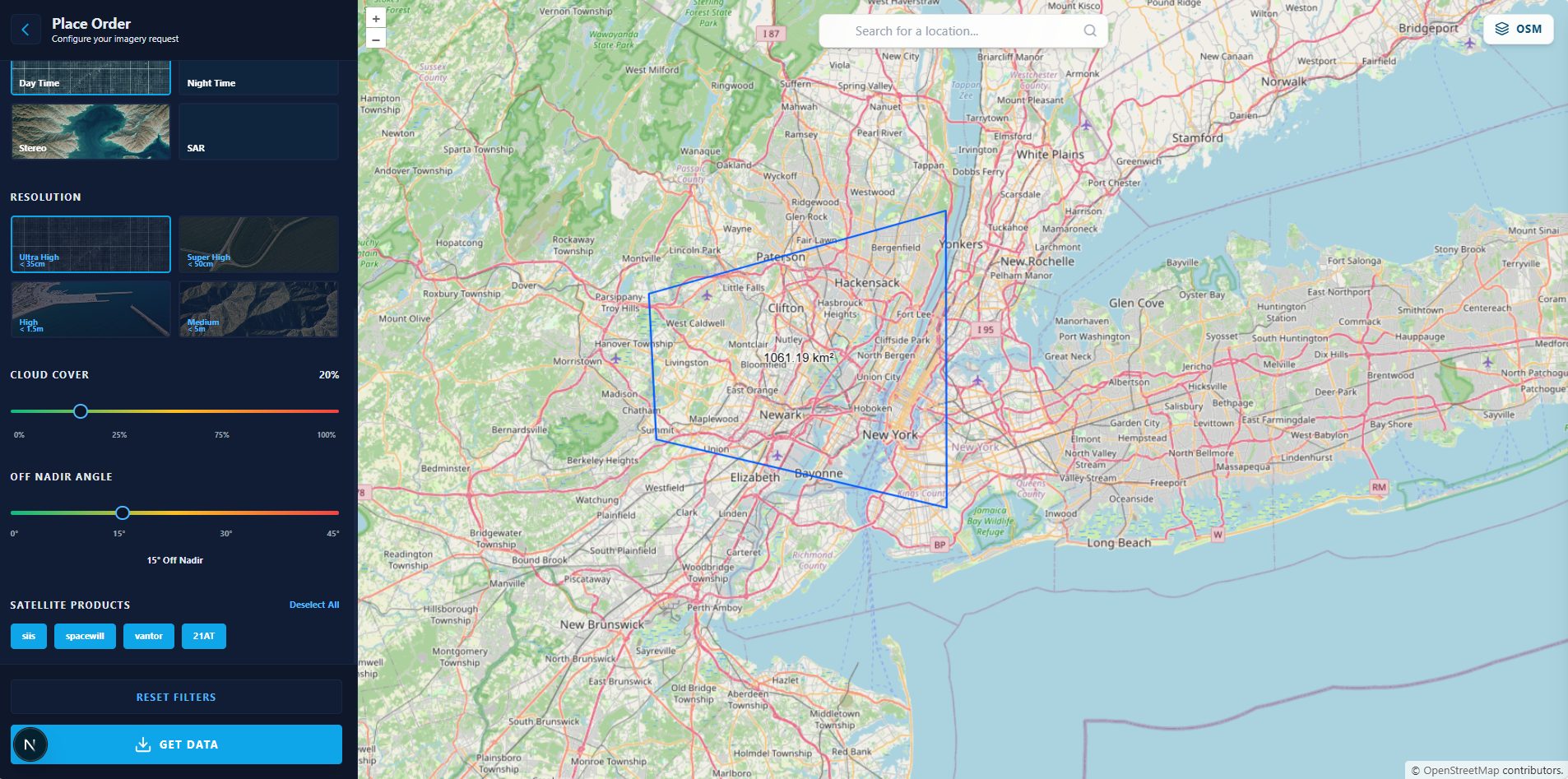 Step 01: Define Your Area of Interest